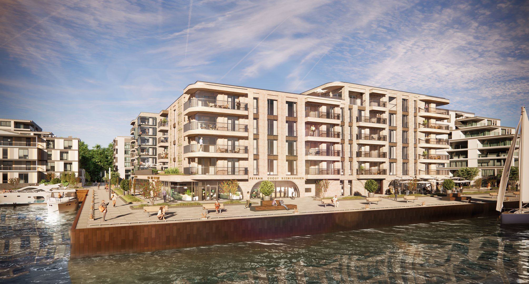 Bauabschnitt 1 Werftquartier Bremerhaven