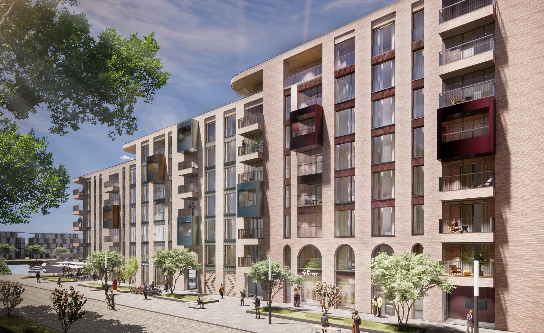 Bauabschnitt 1 Werftquartier Bremerhaven