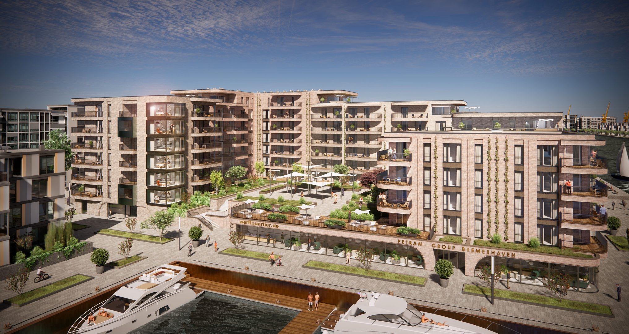 Bauabschnitt 1 Werftquartier Bremerhaven