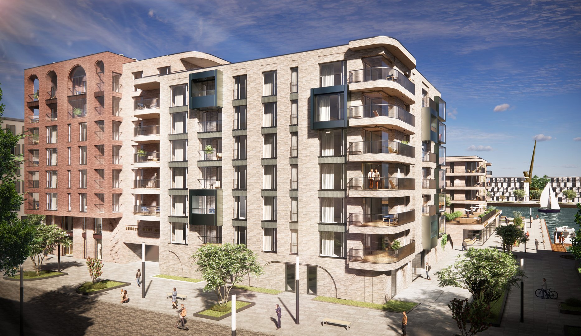 Bauabschnitt 1 Werftquartier Bremerhaven