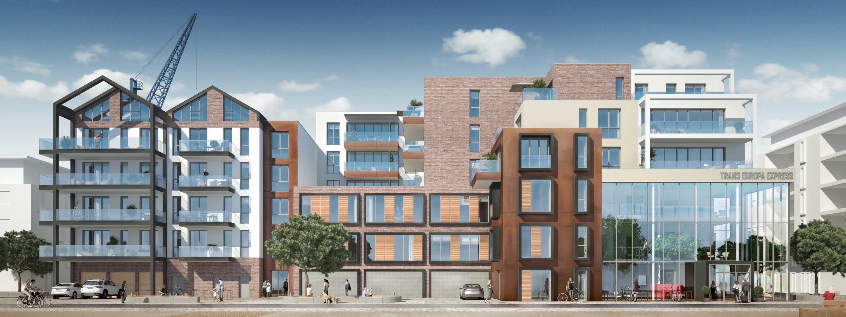 Bauabschnitt 3-1 – Ost-Ansicht