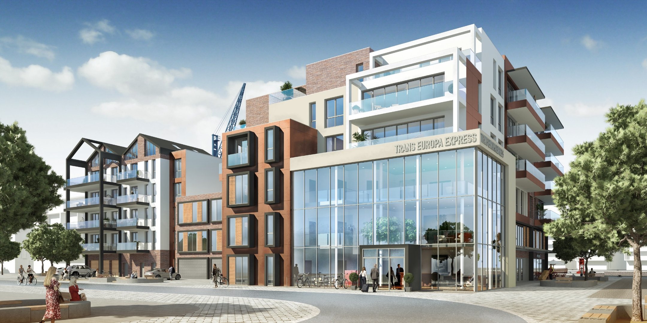 Bauabschnitt 3-1 – Ost-Ansicht