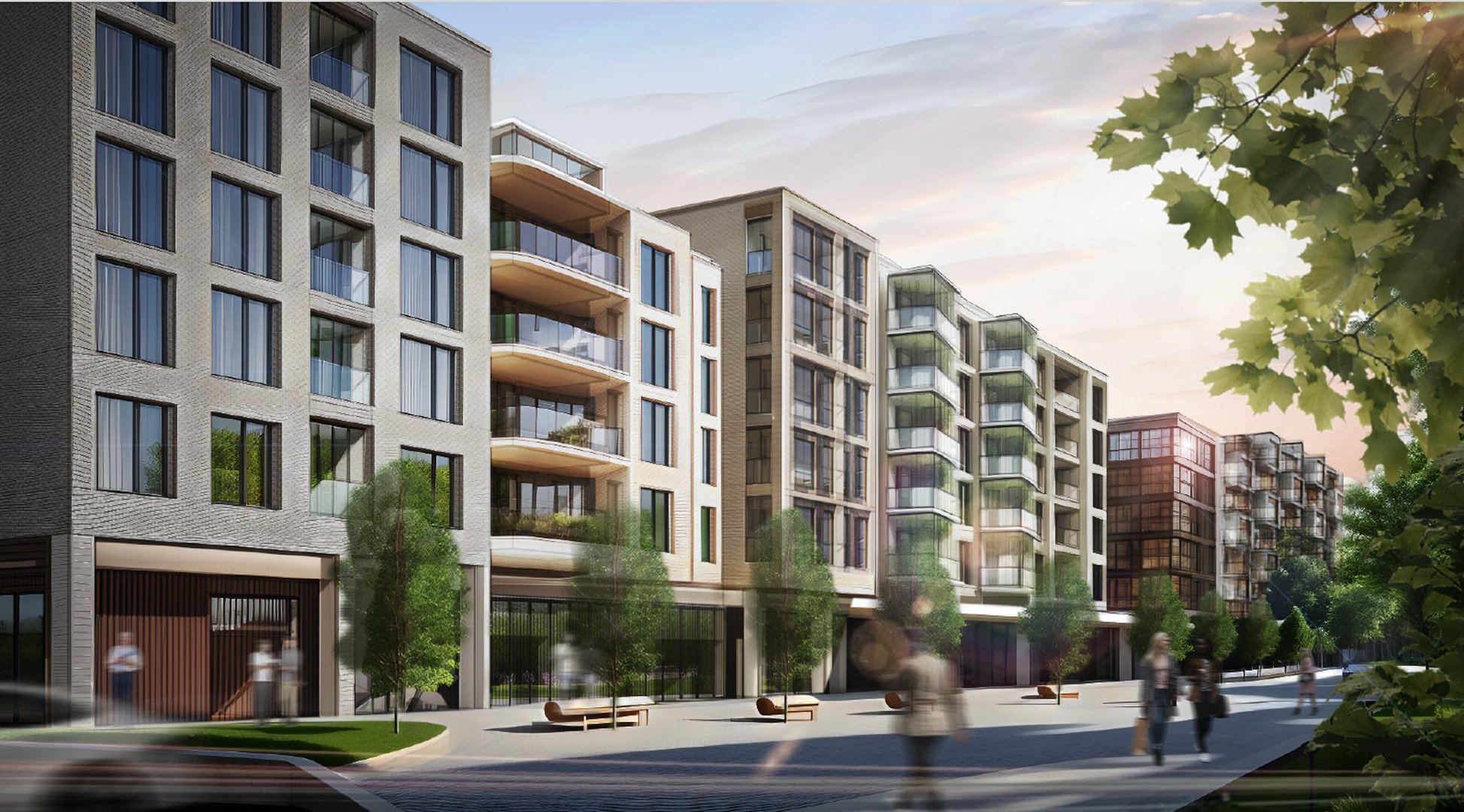 Bauabschnitt 2-1 Visualisierung Riedemannstraße